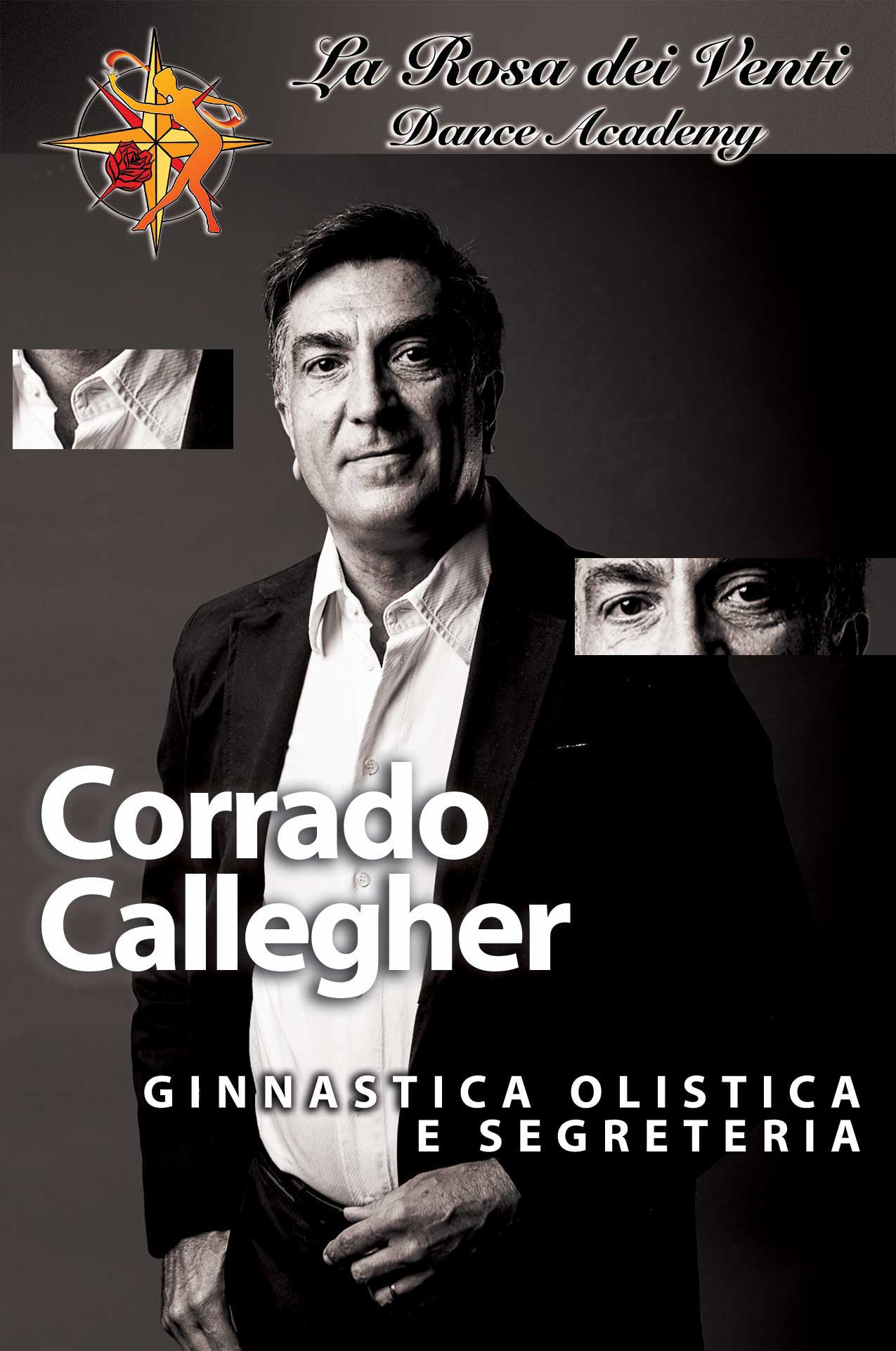 Corrado Callegher ginnastica olistica e segreteria La Rosa dei Venti Dance Accademy