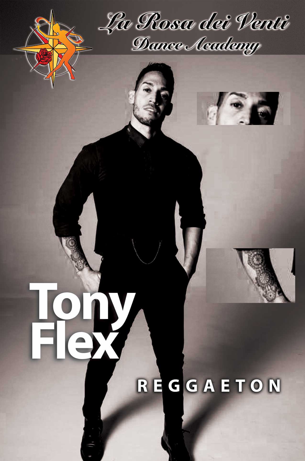 Tony Flex Reggaeton La Rosa dei Venti Dance Accademy