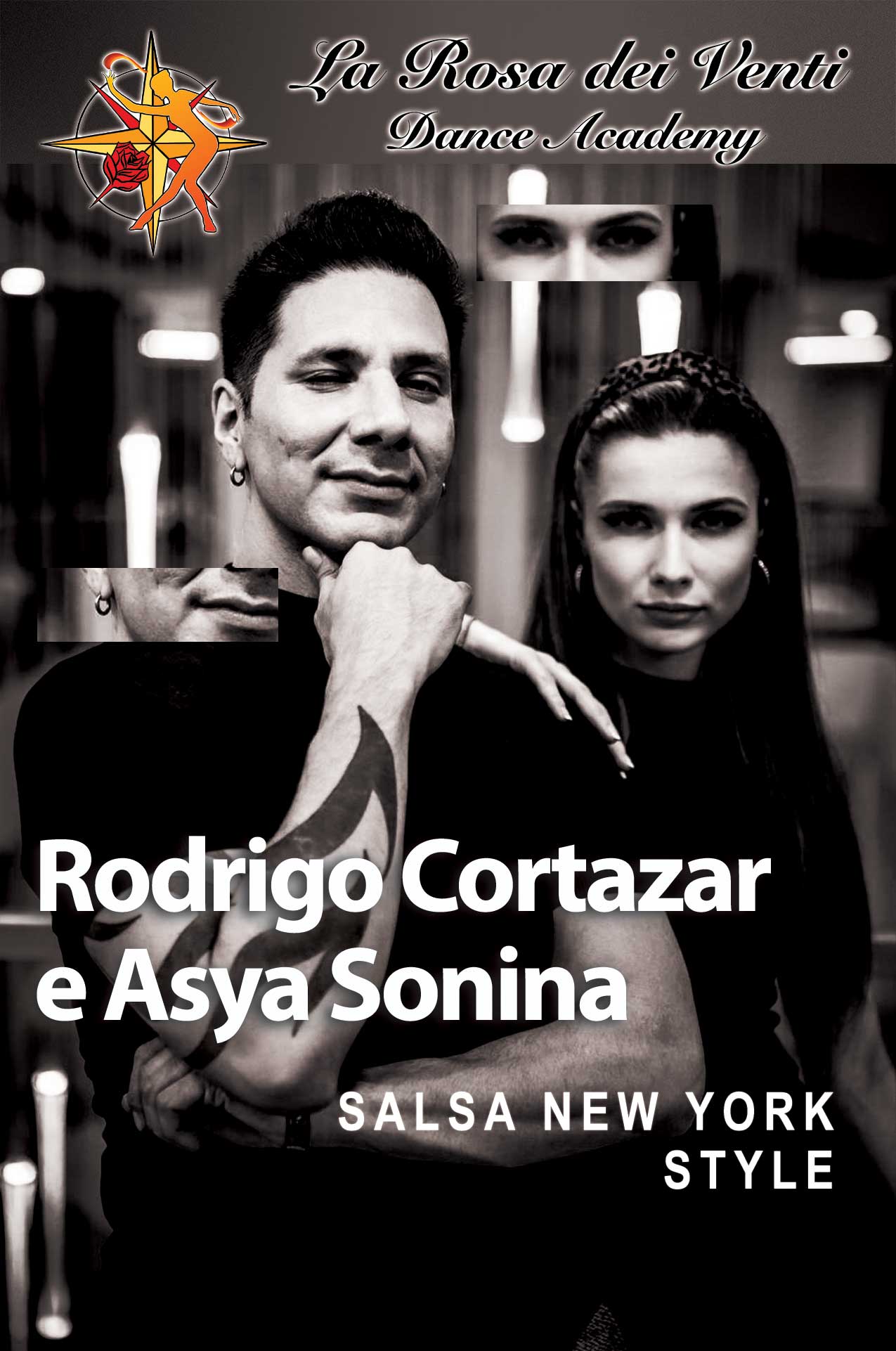 Rodrigo Cortazar & Asya Sonina Salsa New York Style La Rosa dei Venti Dance Accademy